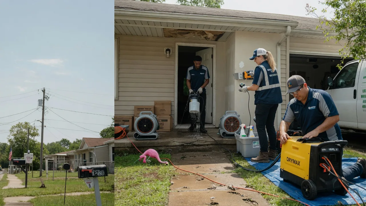 Storm Damage Water Removal in Woodway, TX near me